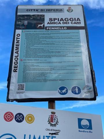 Casa Vacanza A 100 Metri Dal Mare Imperia Exterior foto